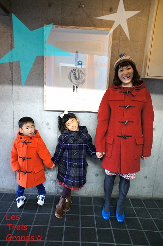 家族DEモデル♡♡♡はなみちゃん♡ももくん♡ひろこママ♡