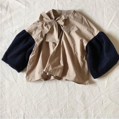 shaggyribbonblousebeagenavy